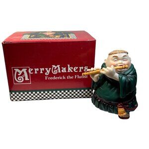 Merry Makers Frederick The Flutist Figurine Department 56 With Original Box Monk